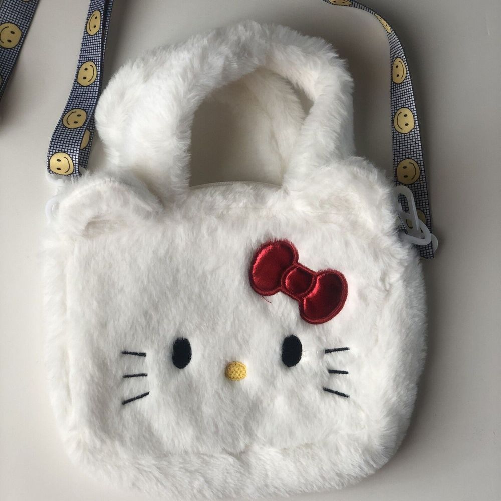 Hello Kitty Plush Cross Body Bag